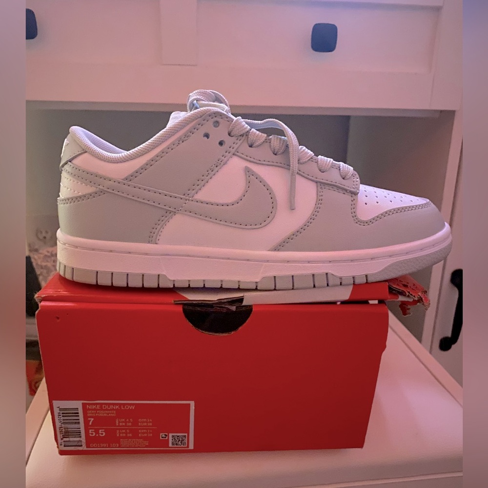 Nike dunks : grey fog